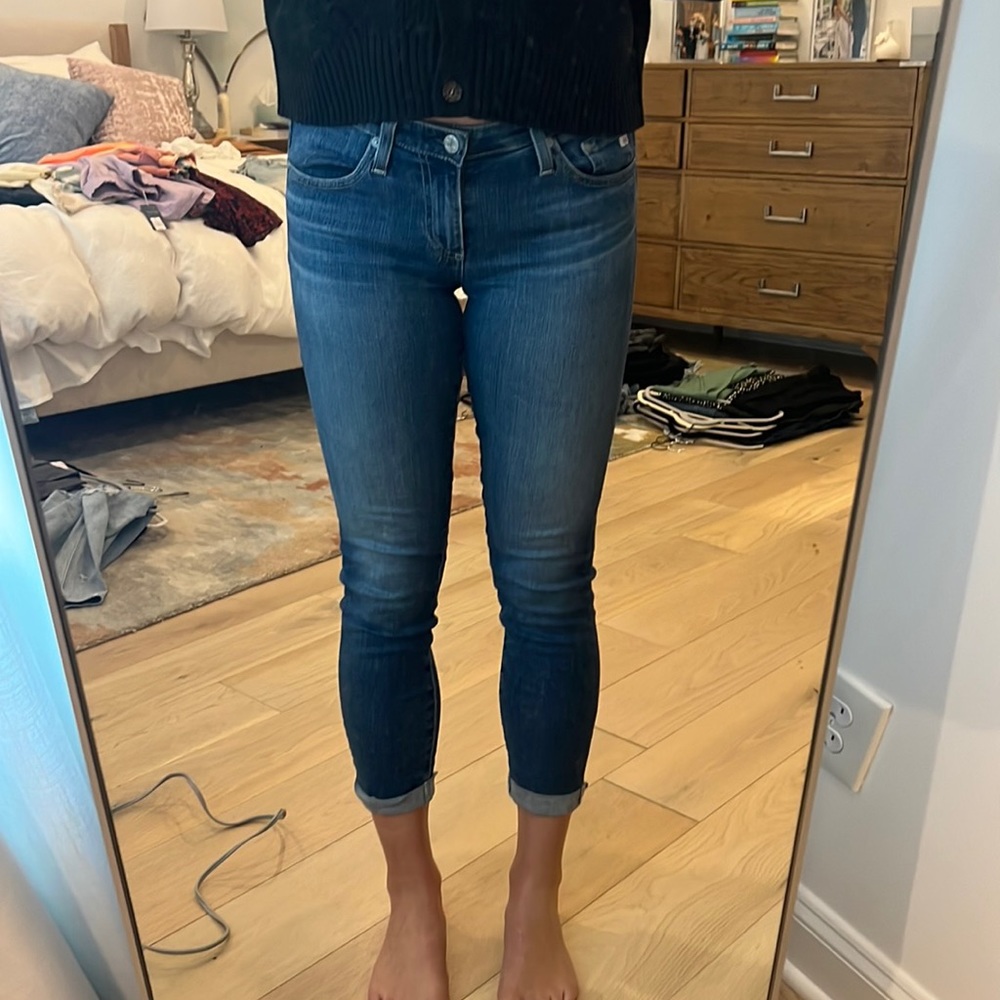 AG Roll-up Jean Pant